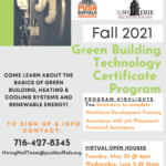 Green Building Technology Certificate Program (Fall 2021)