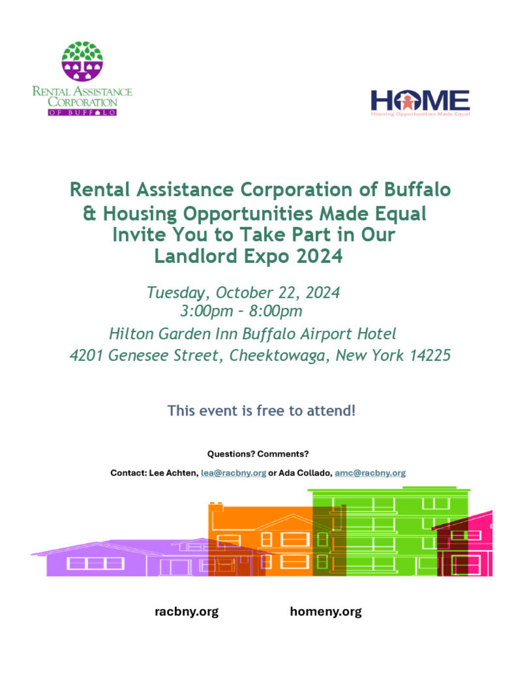 Landlord Expo 2024, Rental Assistance Corporation of Buffalo