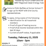 Erie County HEAP Heating Season Sign Up Event