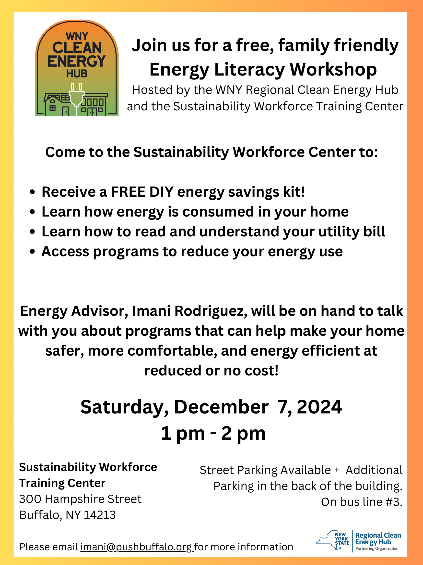Save Energy Save Dollars - Energy Literacy Workshop
