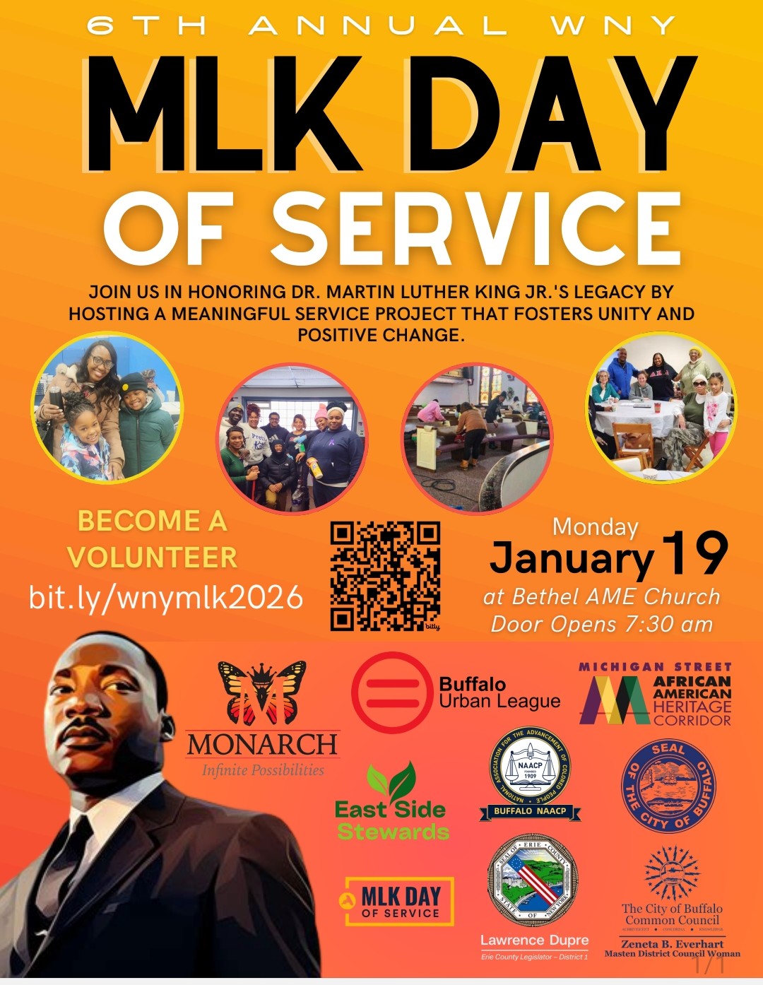 6th MLK Day of Service