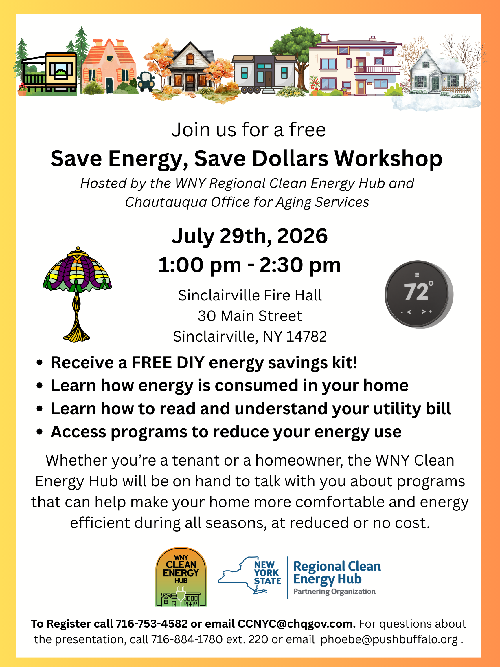 Save Energy Save Dollars Workshop