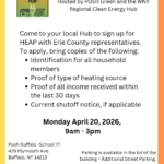 Erie County HEAP Cooling Outreach event